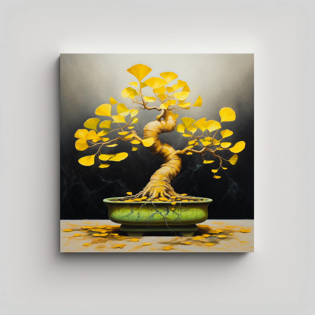 Cuadro Decorativo Ginkgo Biloba Bonsai Compra Online En DecoCuadros