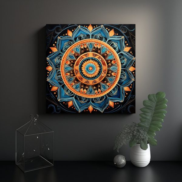 Cuadro Decorativo Enigmático De Mandalas Oferta Exclusiva Decocuadros