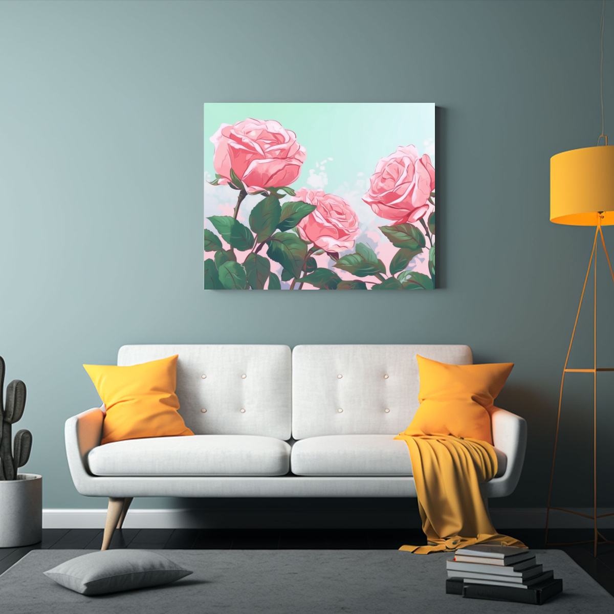 1-cuadro-abstracto-impactante-rosas-en-fondo-rosa-galer-a-1