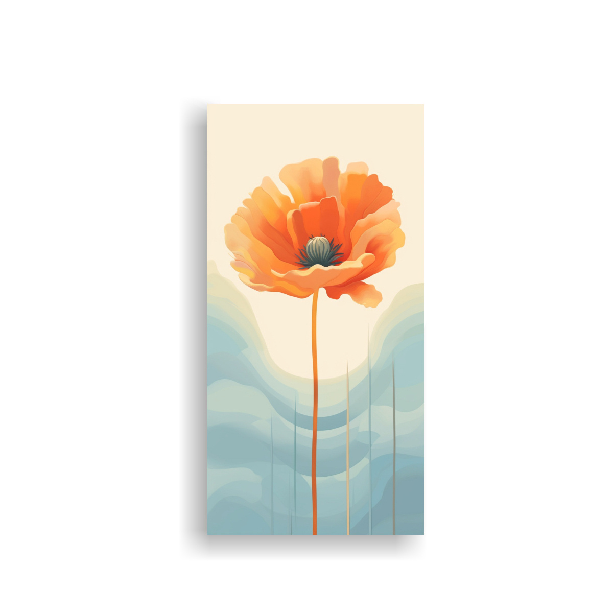 1-cuadro-espectacular-para-comedor-abstracto-de-amapola-naranja-en-la-decoraci-n-de-pinturas