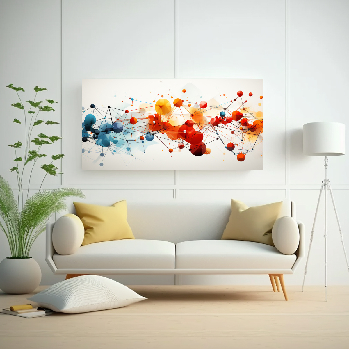 1-cuadro-hermoso-visual-motivo-central-entrelazado-de-pinturas-decorativas-1