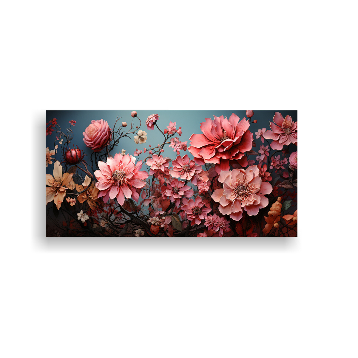 adorno-decorativo-collage-art-stico-de-sobres-rosados-con-dise-o-floral