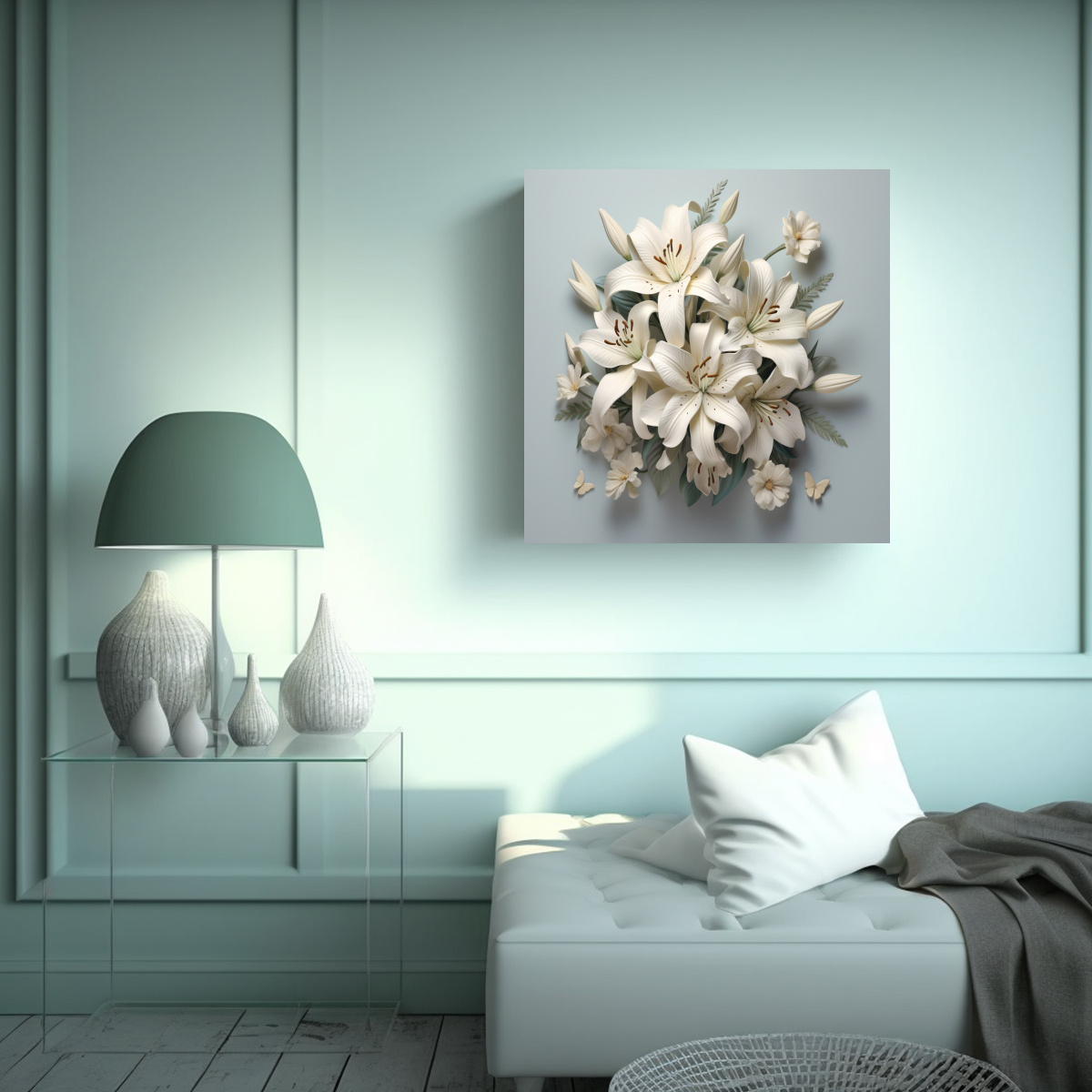 adorno-intenso-cuadro-3d-de-lirios-blancos-en-arte-patr-n-1