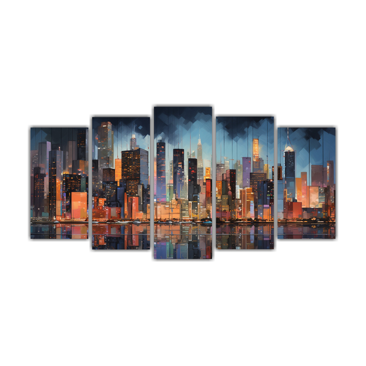 armon-a-crom-tica-set-5-telas-en-bastidor