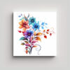 armon-a-de-colores-cuadros-decorativos-de-flores-en-lineas-graciosas