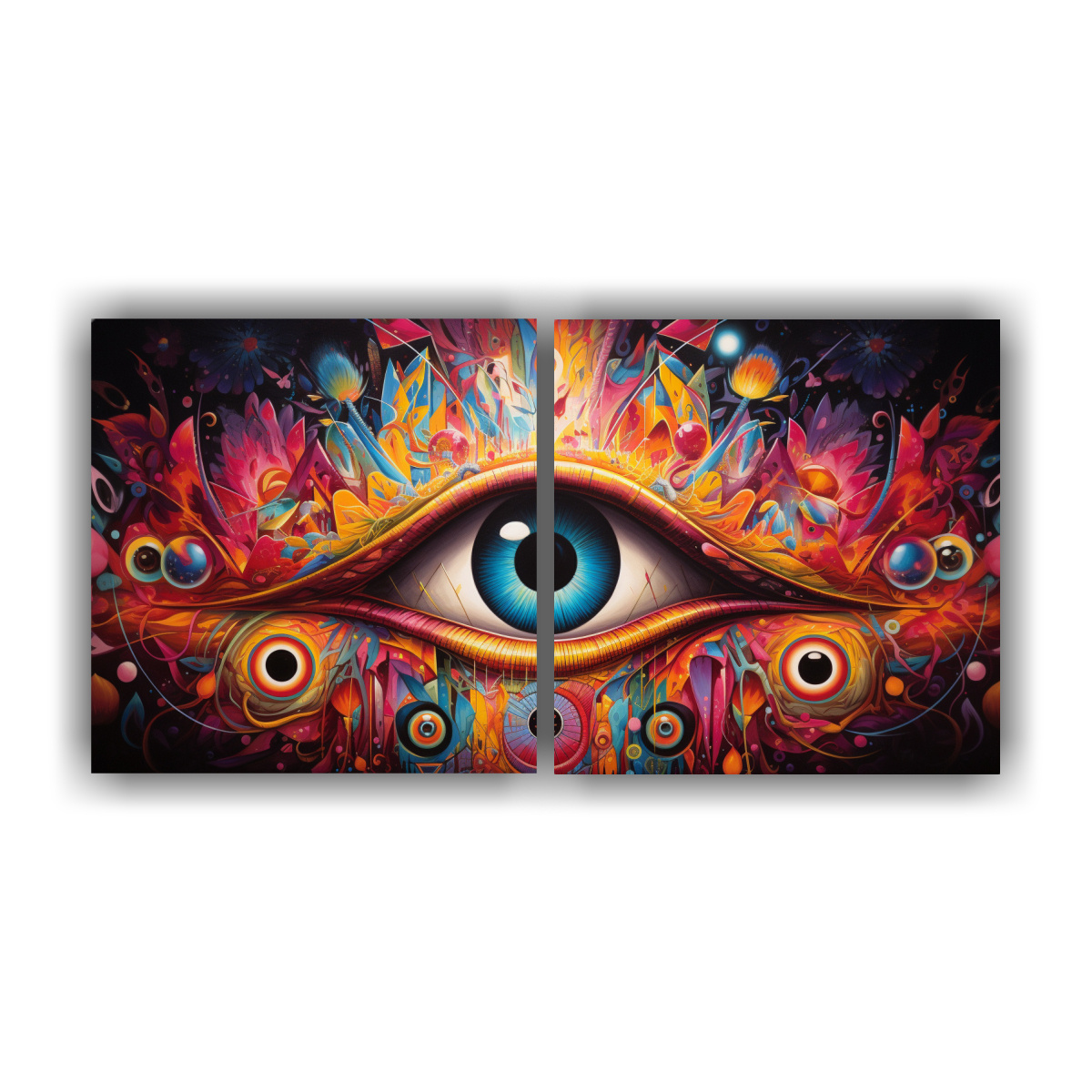 arte-abstracto-ojos-impresionantes-en-dos-estilos