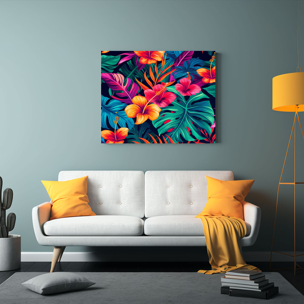 arte-abstracto-tropical-equilibrado-en-colores-comprado-dise-o-hawaiano-1
