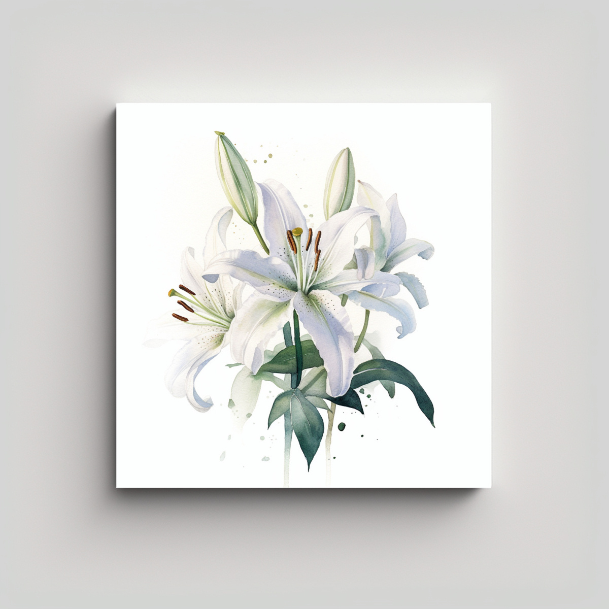 arte-de-alta-calidad-cuadro-decorativo-de-lirio-en-acuarela
