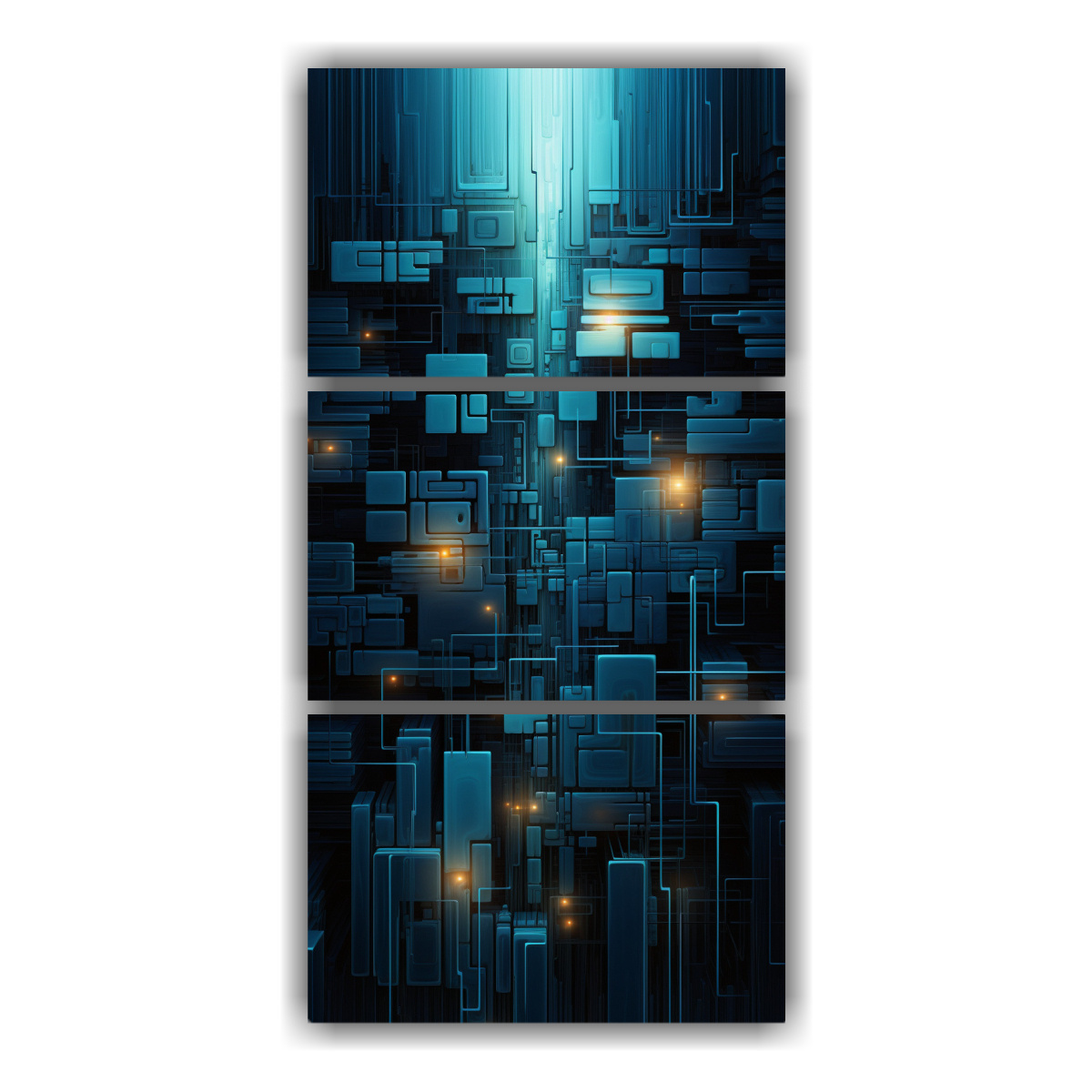 arte-de-pared-abstracto-intenso-3d-geom-trico