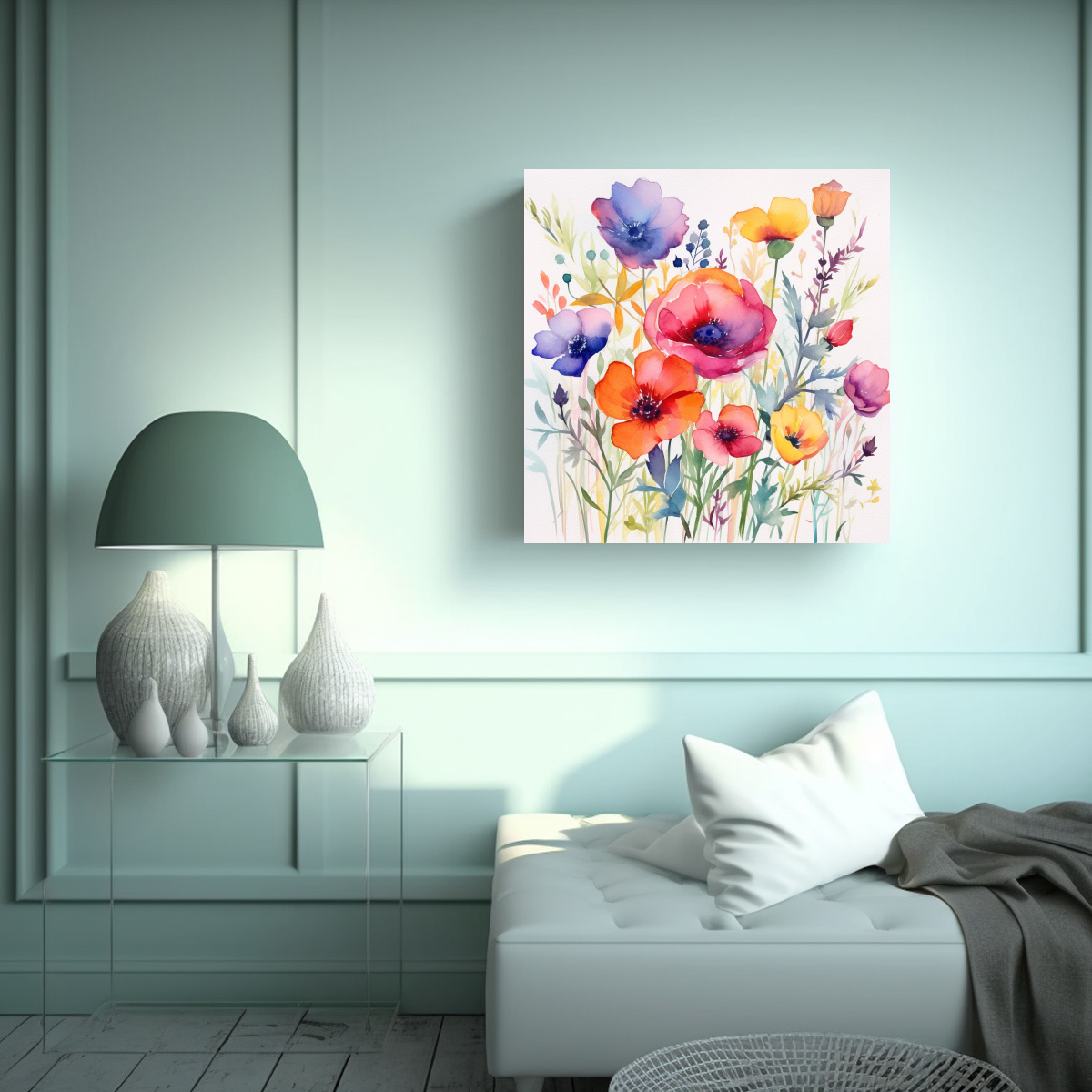 arte-de-pared-acuarela-floral-r-stica-lienzo-de-color-vibrante-1