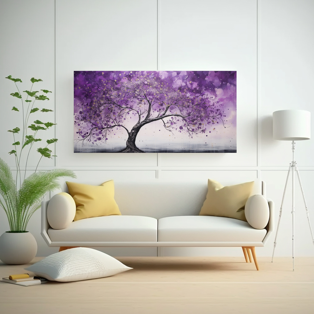 arte-de-pared-dise-o-est-tica-rbol-morado-y-plateado-en-pinturas-decorativas-1