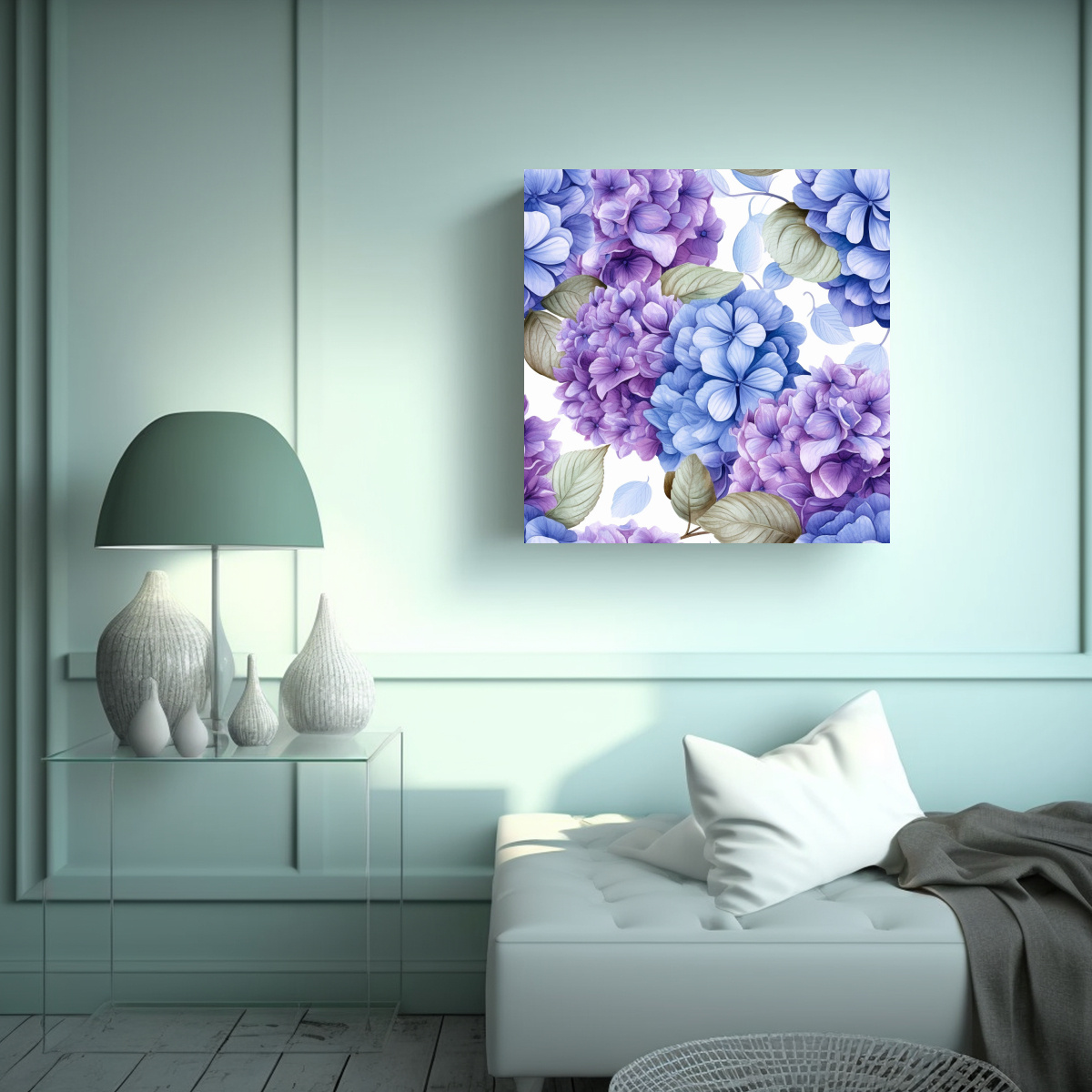 arte-de-pared-floral-azul-y-p-rpura-sensibilidad-art-stica-espectacular-1