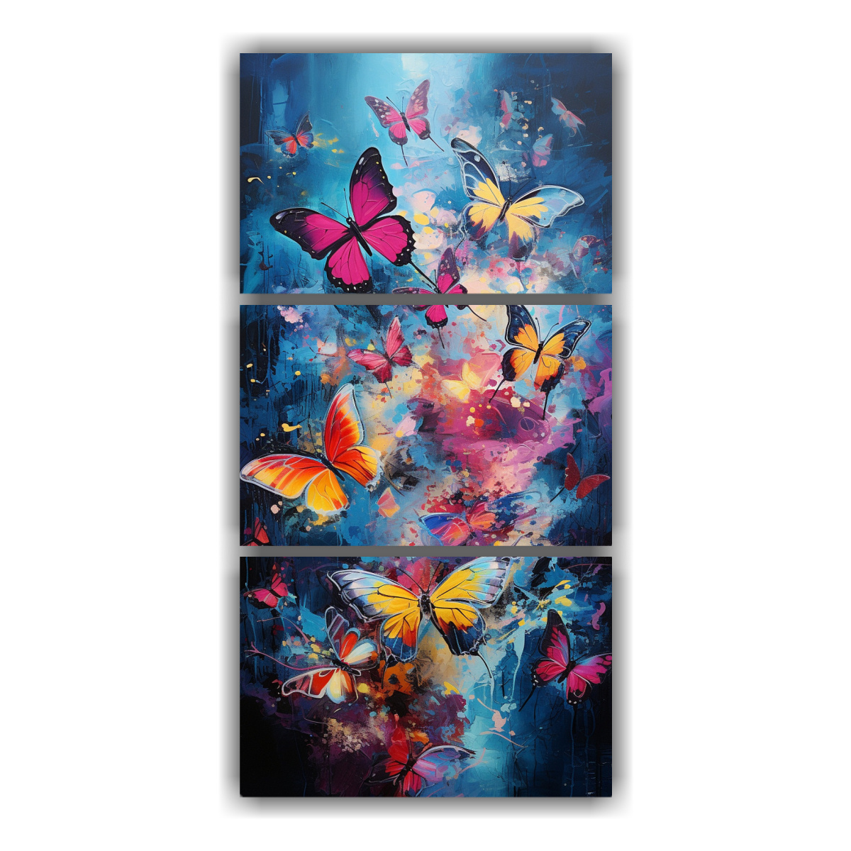 arte-de-pared-fotograf-a-pop-art-con-mariposas-abstractas-en-lienzo