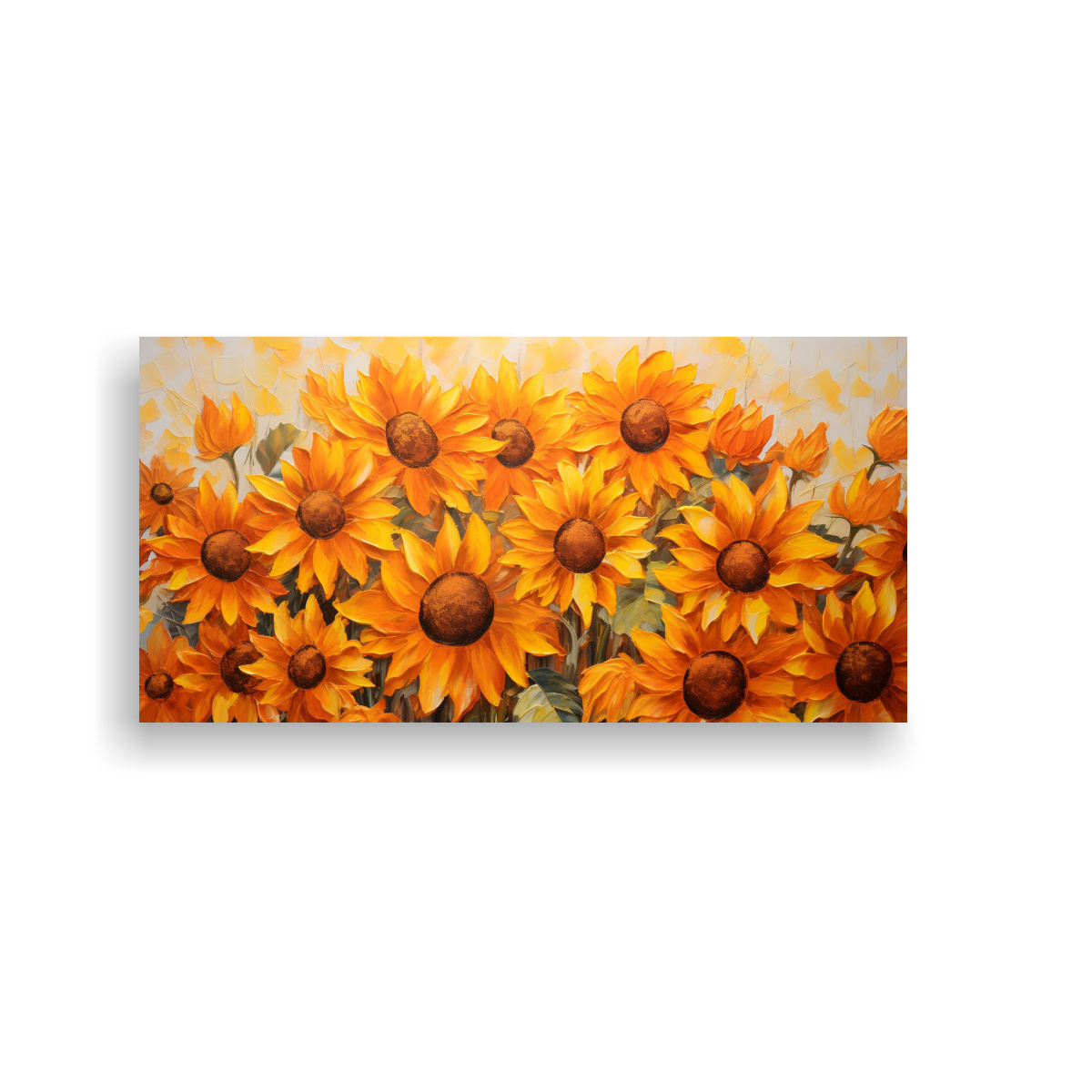 arte-de-pared-horizontal-artesanal-con-girasoles-naranjas-en-estilo-decorativo