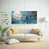 arte-de-pared-impreso-para-oficina-en-tonos-azul-y-plata-con-imagen-del-rbol-1