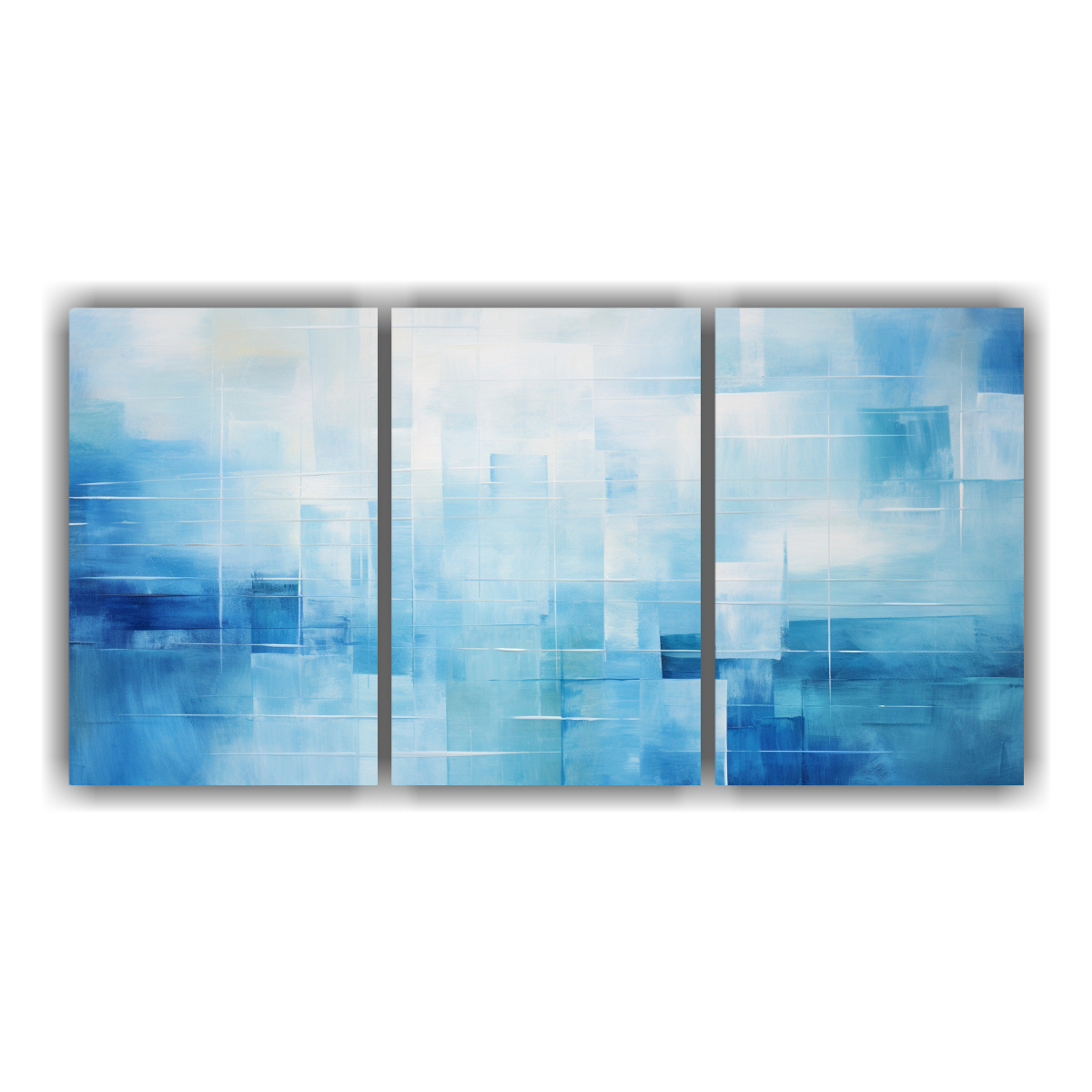 arte-de-pared-moderno-abstracci-n-geom-trica-en-colores-refrescantes-y-n-tidos