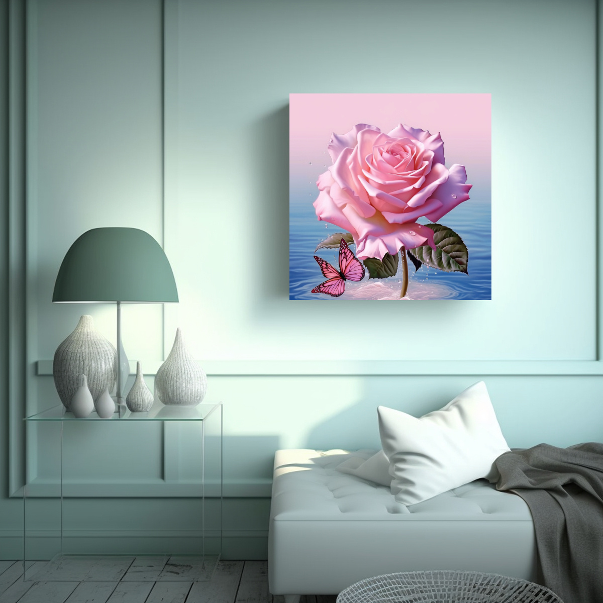 arte-de-pared-rosa-grande-y-hermosa-en-vista-completa-1