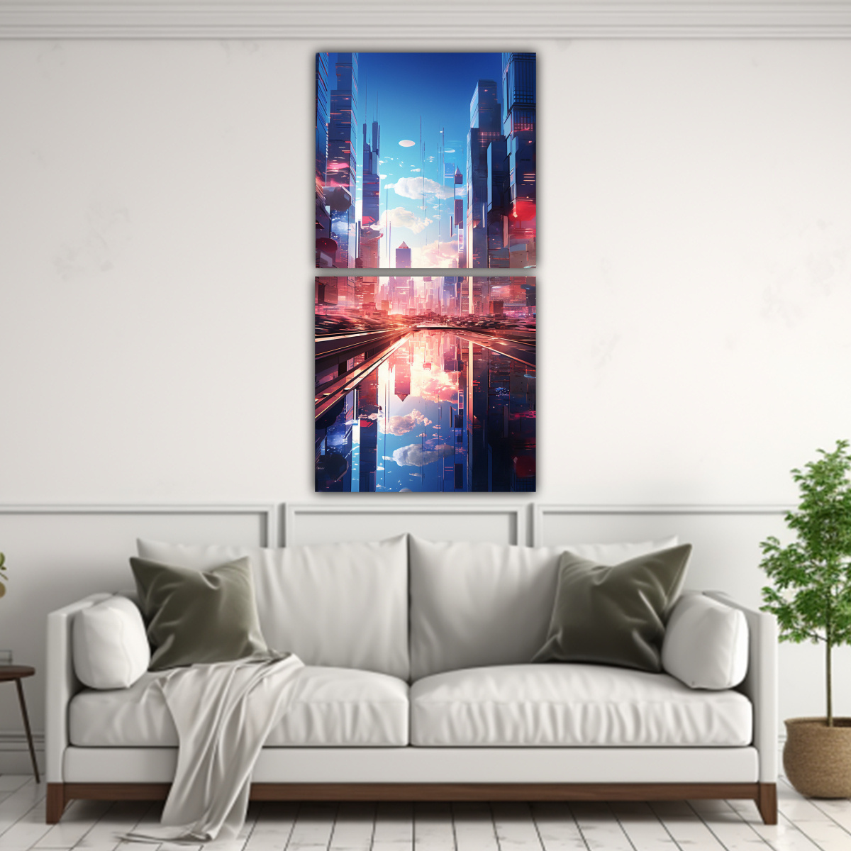 arte-de-pared-tema-exclusivo-con-vista-urbana-y-luz-matutina-reflejada-1