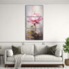arte-de-pared-vertical-loto-rosa-estilo-pintura-sobre-lienzo-1-1