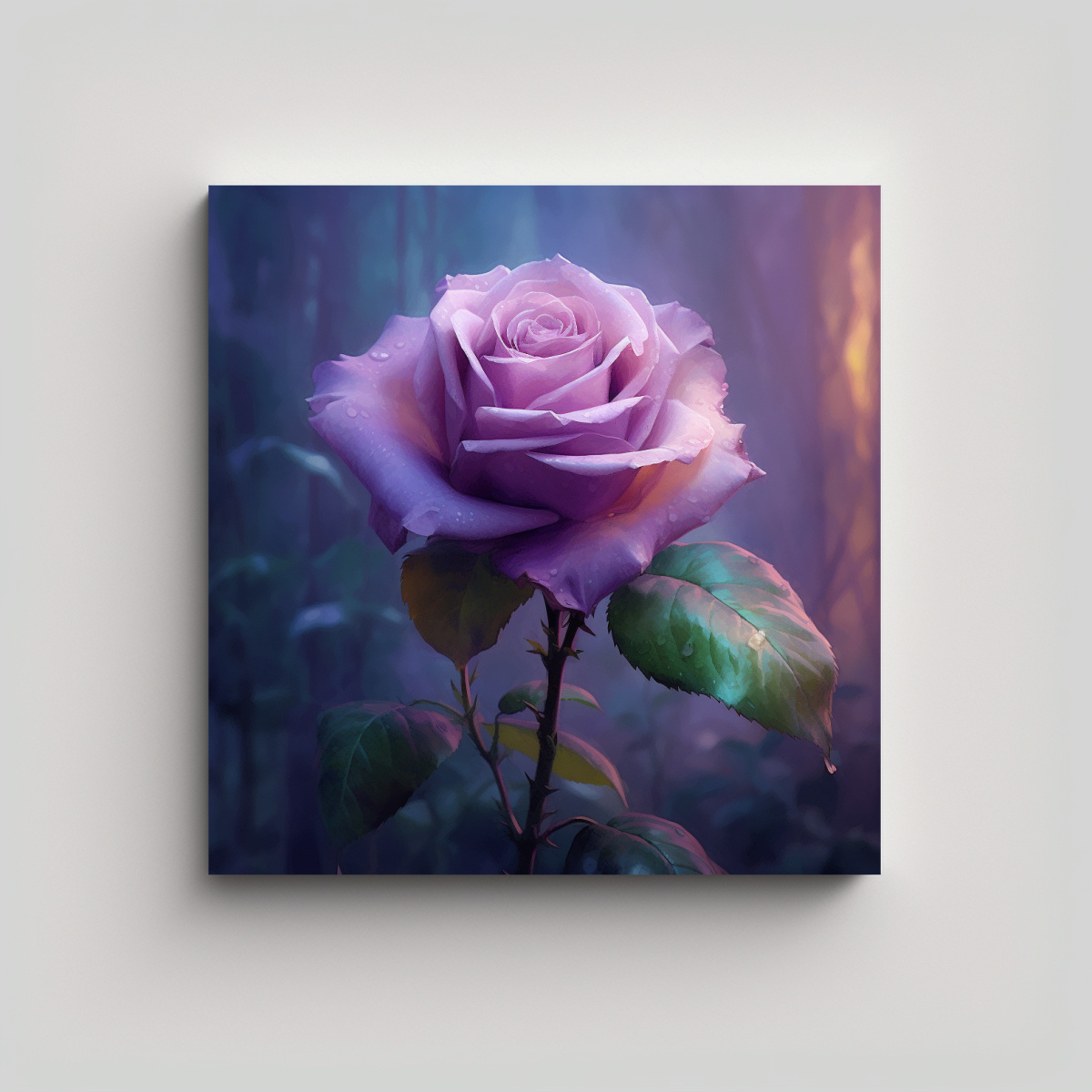 arte-digital-nico-rosa-morada-decoraci-n-mural-estilo-espectacular