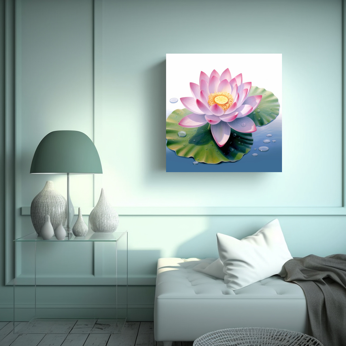 arte-gr-fico-expresivo-lirio-de-agua-pintura-decorativa-de-loto-1