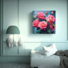 arte-imagen-m-gico-rosas-rosa-vibrante-decorativo-pintura-1