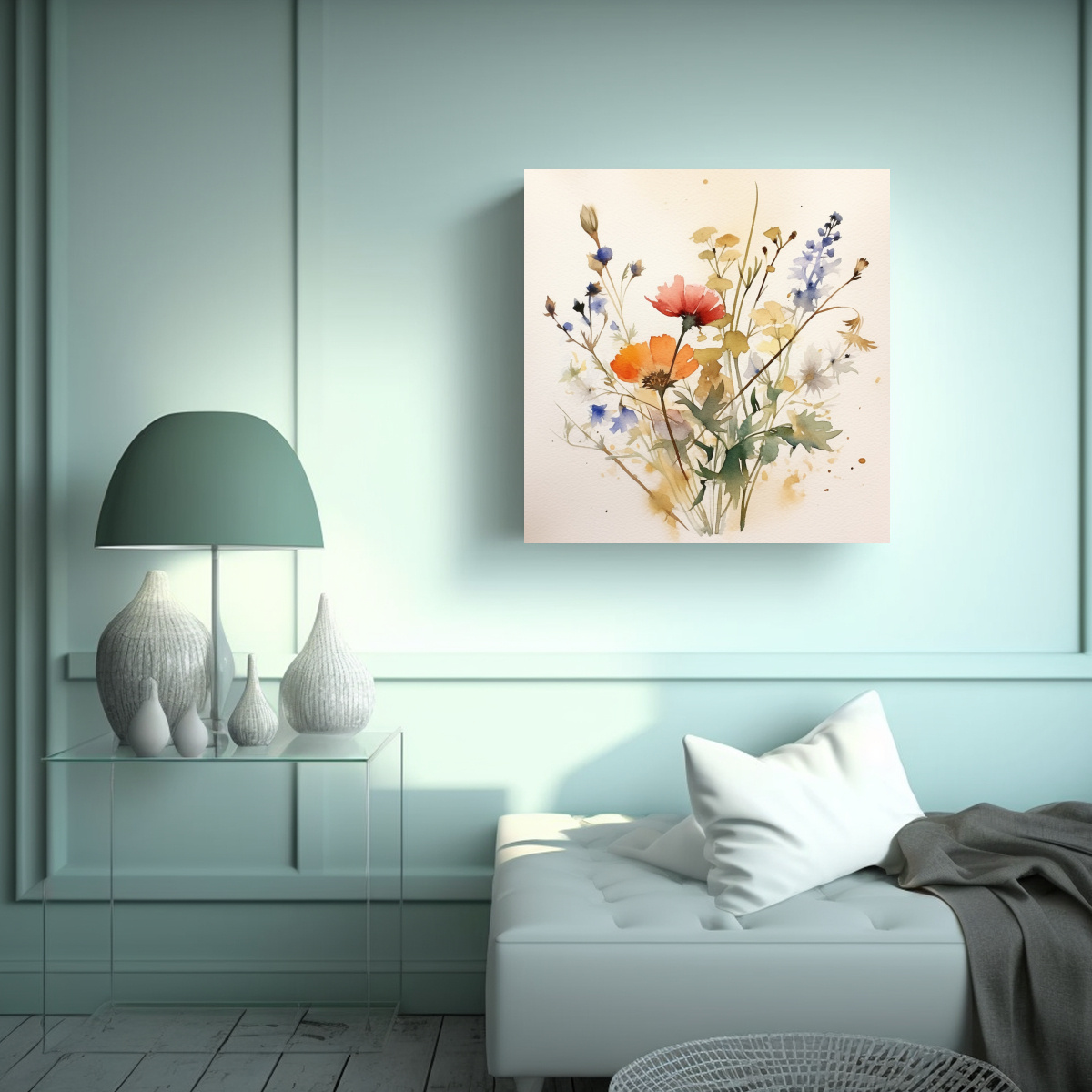 arte-minimalista-acuarela-ikebana-flores-silvestres-interiores-elegantes-1