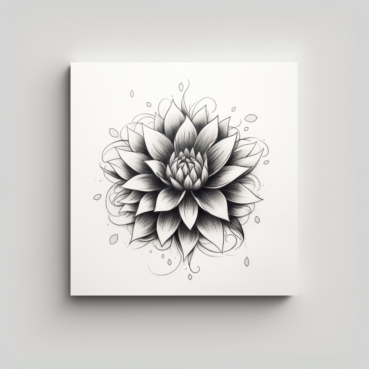 arte-minimalista-tinta-dibujo-flor-estilo-tatuaje-negro-armon-a-creativa