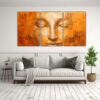 arte-pared-cuadro-mural-buda-cara-leo-estilo-abstracto-dorado-y-naranja-decoraci-n-pinturas-1