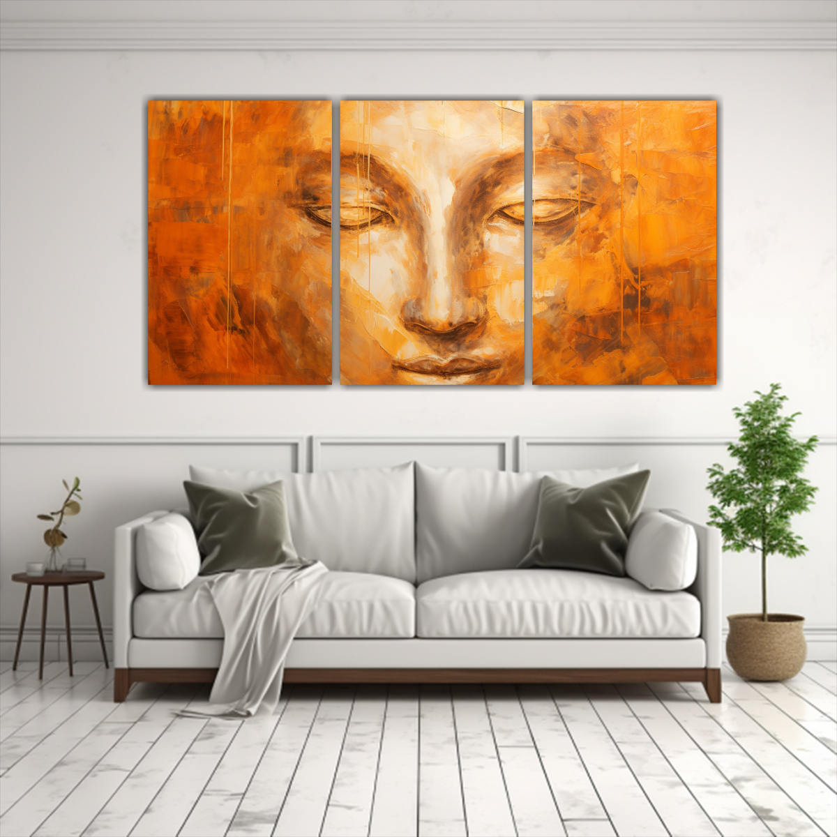 arte-pared-cuadro-mural-buda-cara-leo-estilo-abstracto-dorado-y-naranja-decoraci-n-pinturas-1