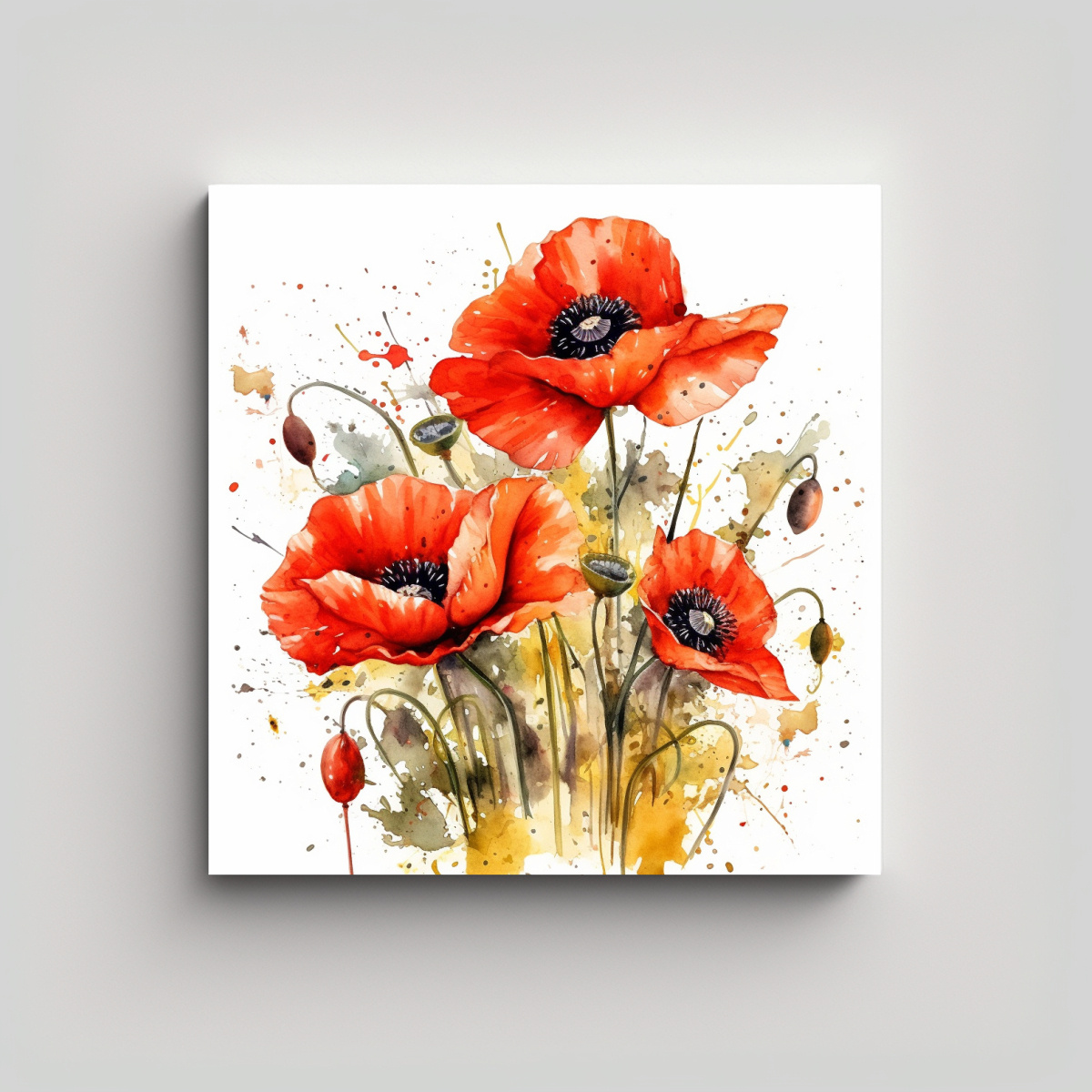 arte-pop-abstracto-en-tela-poppys-en-acuarela-estilo-realista-hd