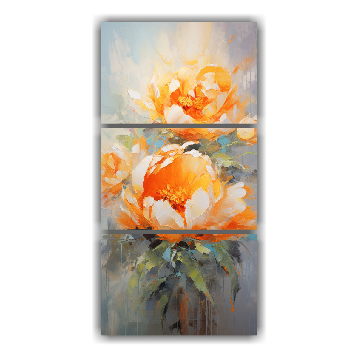 arte-simetr-a-peon-as-naranja-en-lienzo-