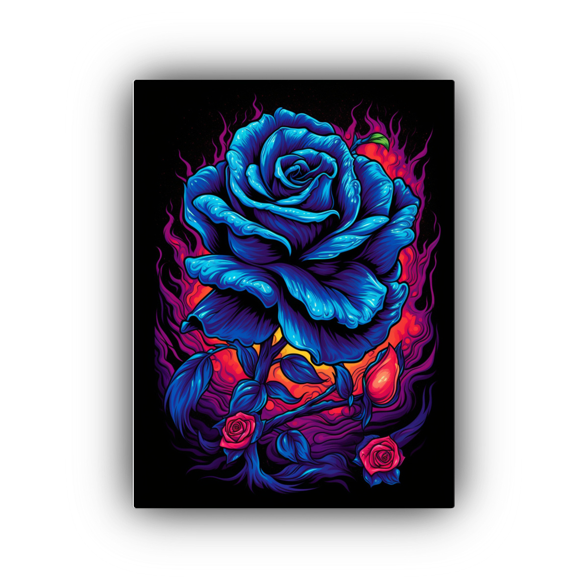 arte-vanguardia-resistente-dise-o-logo-estilo-psicod-lico-dmt-azul-y-pinturas-de-decoraci-n-