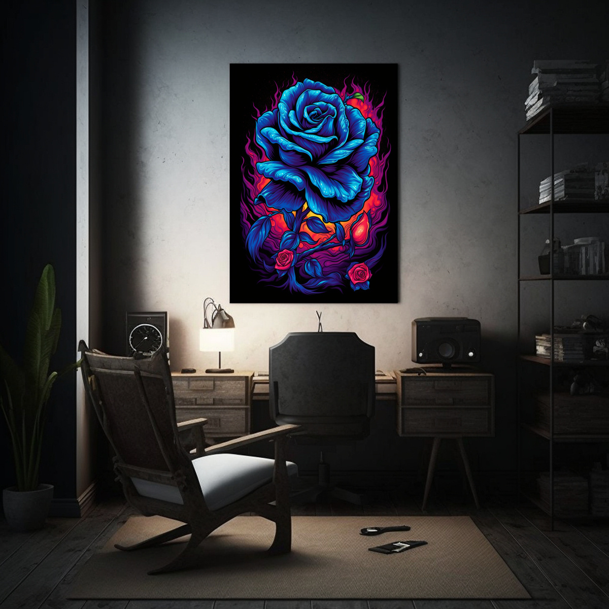 arte-vanguardia-resistente-dise-o-logo-estilo-psicod-lico-dmt-azul-y-pinturas-de-decoraci-n-1-1