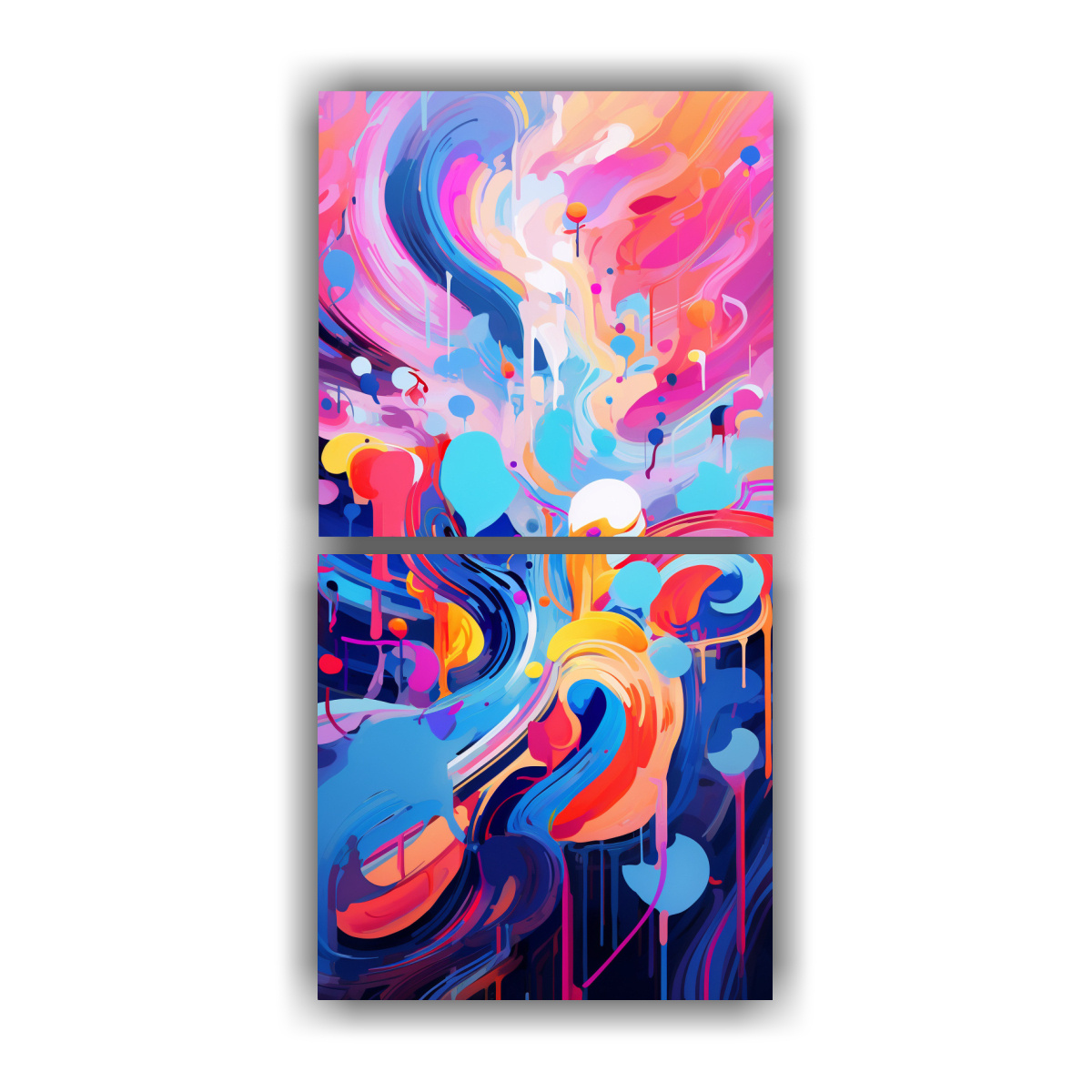 artes-de-pared-abstractas-escenario-inspirador-de-festival-de-m-sica