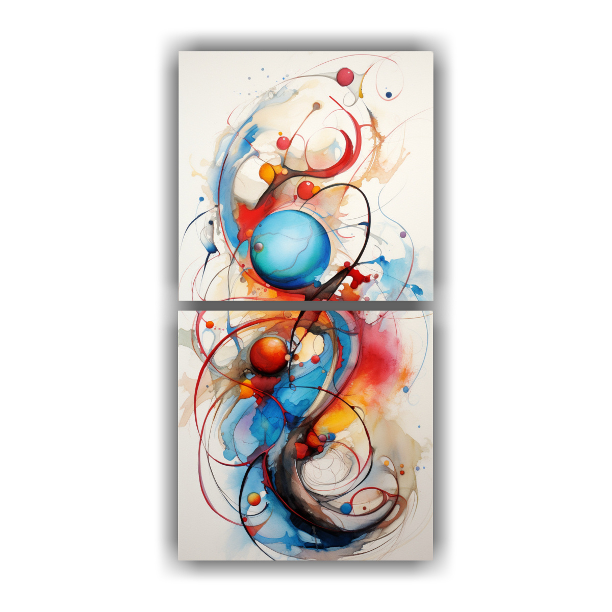 artes-de-pared-abstractas-patr-n-intenso-regalo-acuarela