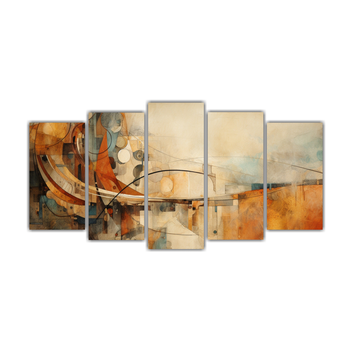 artes-de-pared-abstractas-renacentistas-de-poca