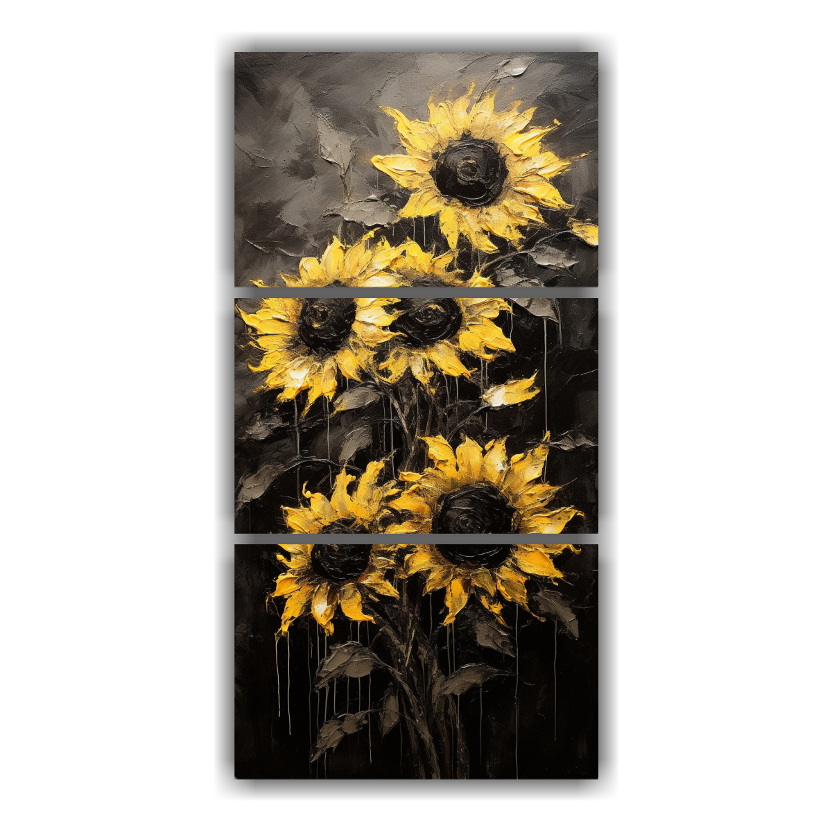 artes-de-pared-abstracto-armon-a-crom-tica-con-girasoles-negros-en-lienzo-estilo