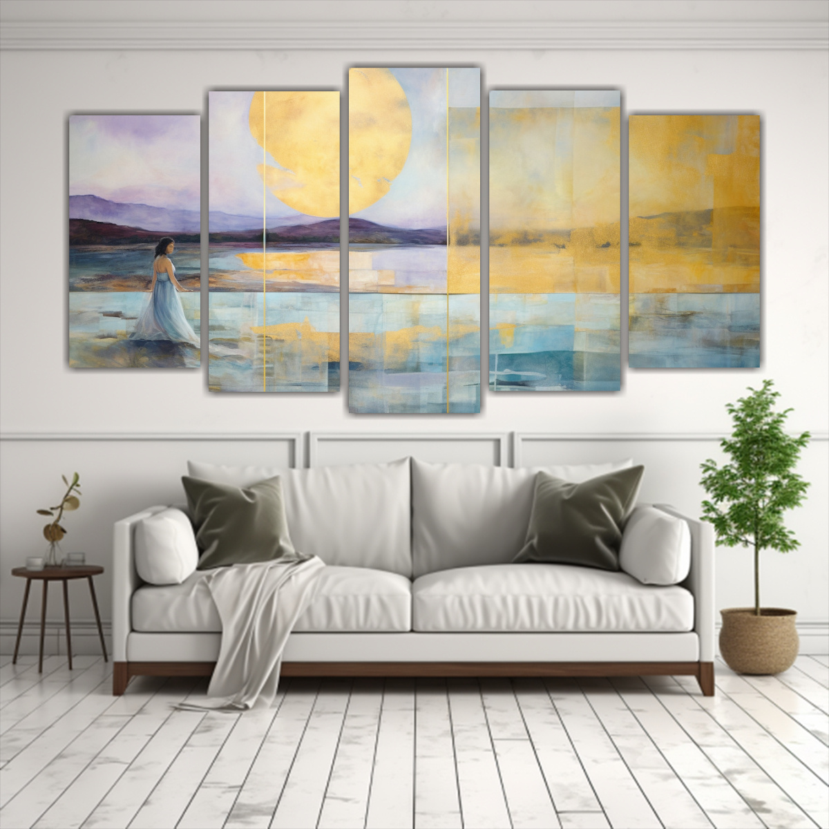 artes-de-pared-calidos-belleza-natural-pintura-en-acuarela-morado-teal-y-dorado-1