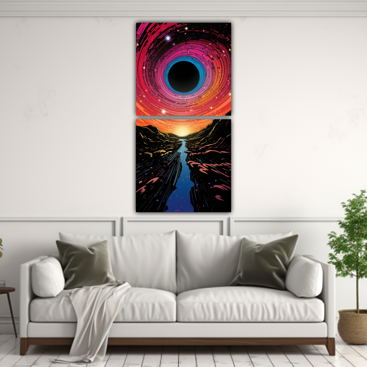 artes-de-pared-calidos-urbano-estilo-retro-comi-1