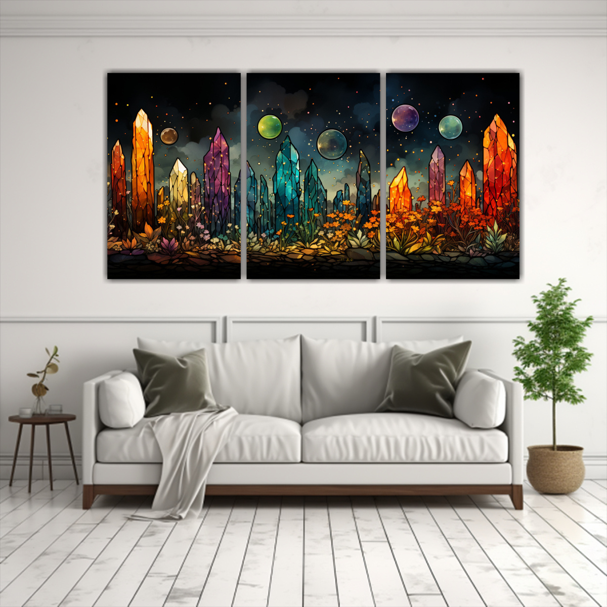 artes-de-pared-decorativo-vida-en-estilo-ke-piedras-coloridas-1