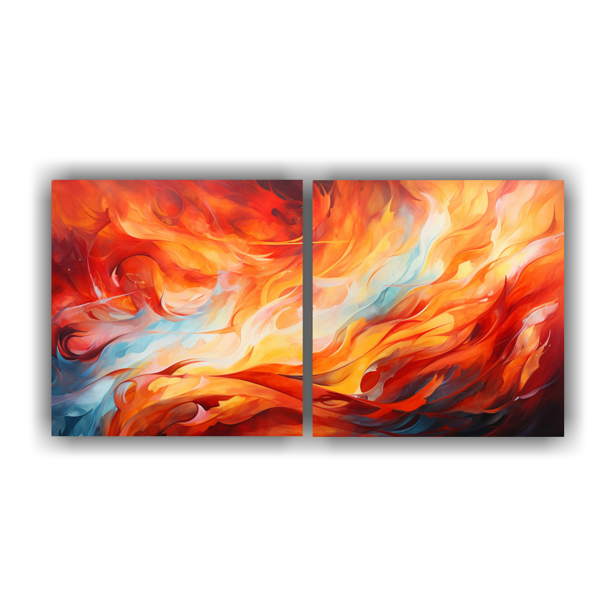 artes-de-pared-moderno-abstracto-en-rojos-c-lidos