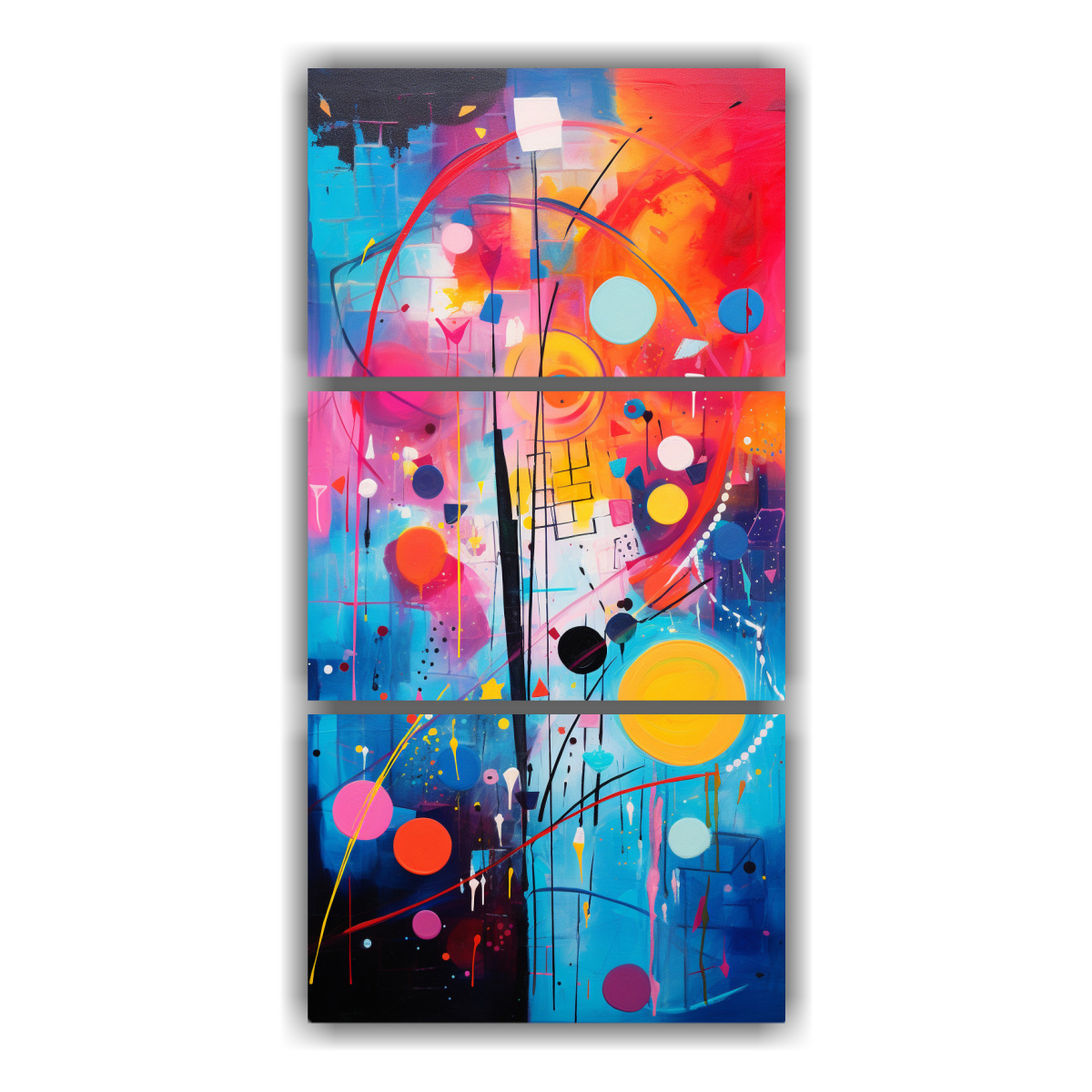 artes-de-pared-modernos-poderosos-pintura-abstracta-colorida