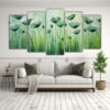 artes-de-pared-tonos-verdes-con-amapolas-cuadro-en-lienzo-1