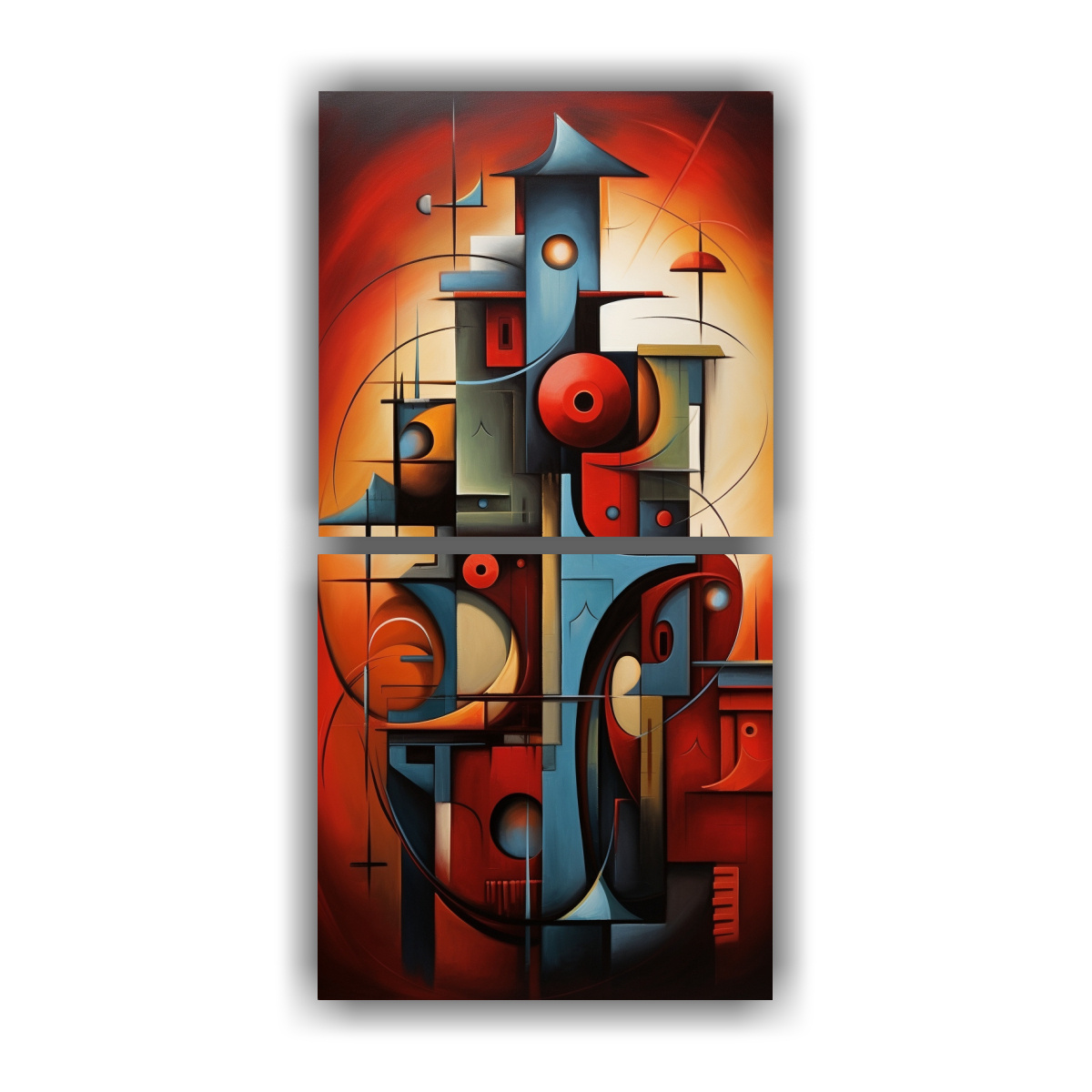 artes-dibujo-alegre-cuadros-tnicos-abstractos