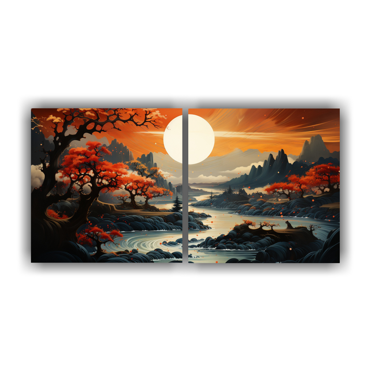 artes-tela-sublimada-con-luna-cerca-de-las-monta-as-en-pintura-st