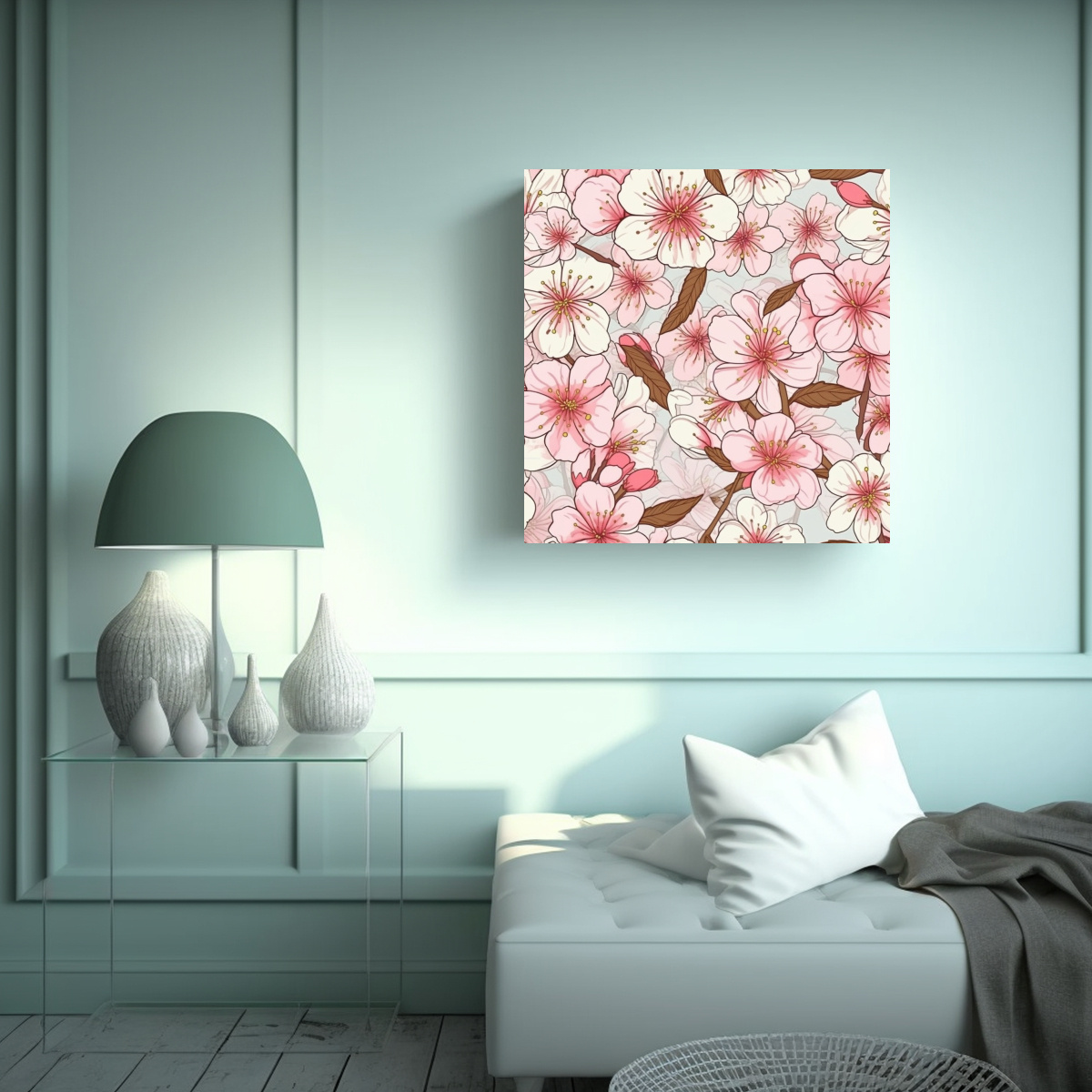 bastidor-de-tela-con-sakura-doodle-pastel-colores-blanco-fondo-1