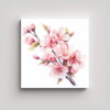 bonito-arte-de-pared-con-calidos-cherry-blossom-en-acuarela-pastel