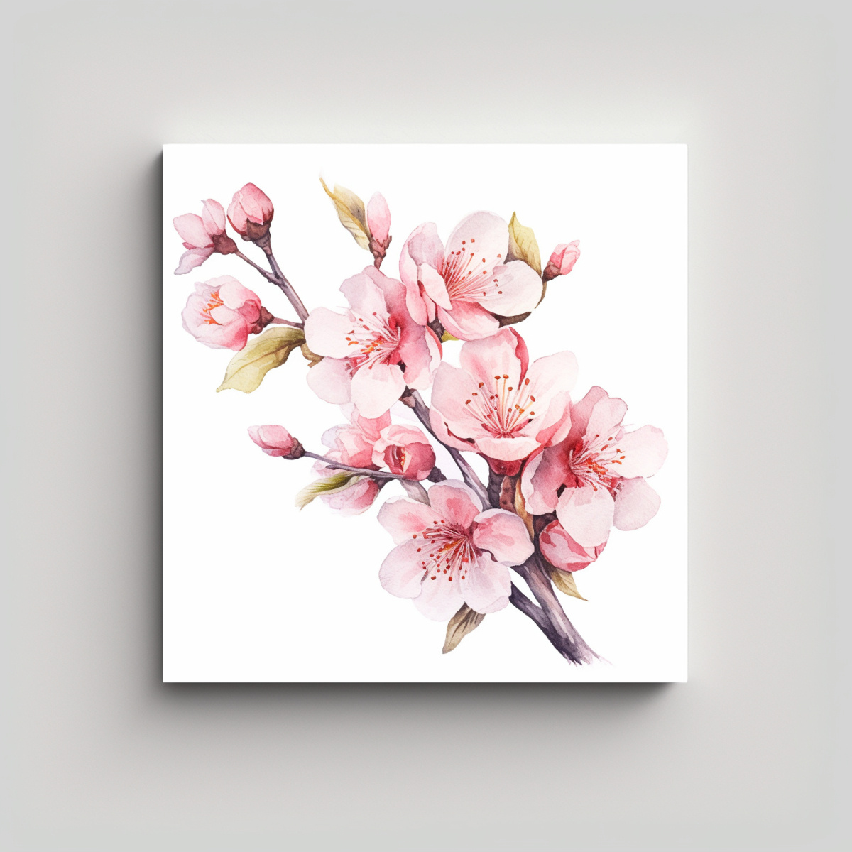 bonito-arte-de-pared-con-calidos-cherry-blossom-en-acuarela-pastel
