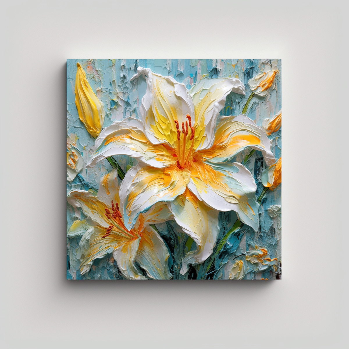colorido-lirio-espectacular-con-pigmento-amarillo-en-lienzo